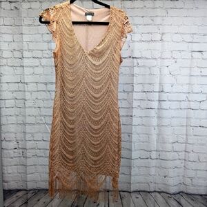 Venus Gold sparkle dress